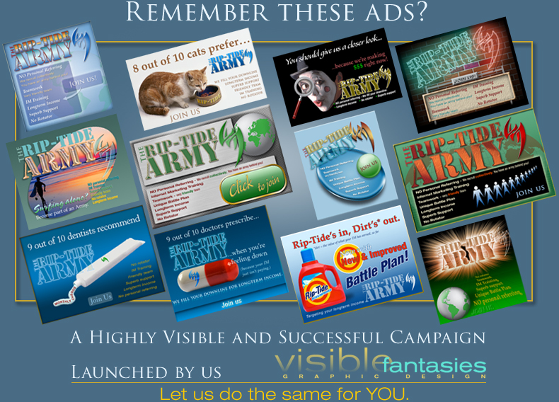 Visible Fantasies Graphic Design